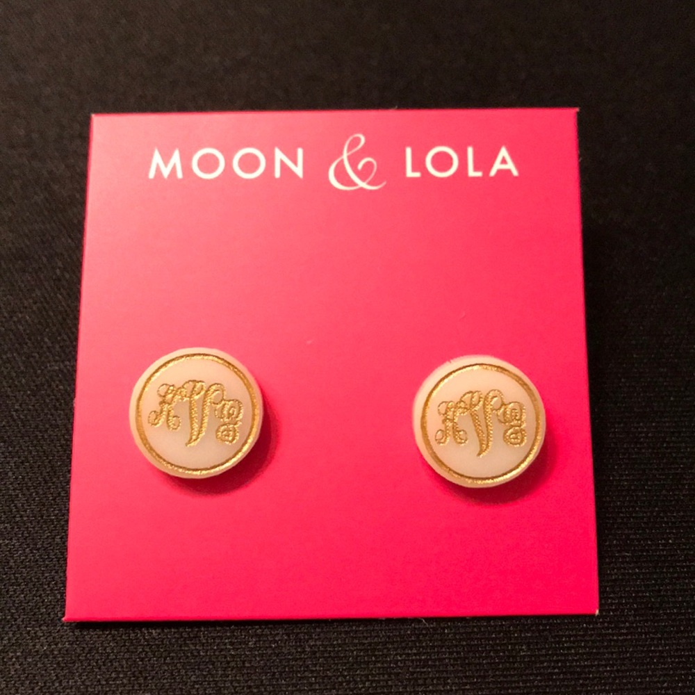 NEW: Personalized Moon & Lola earrings